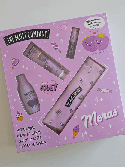 Coffret parfum mûres BLACKBERRIES Moras - The Fruit Company