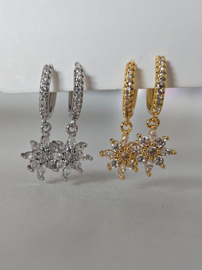 Boucles d'oreilles élégantes en acier inoxydable