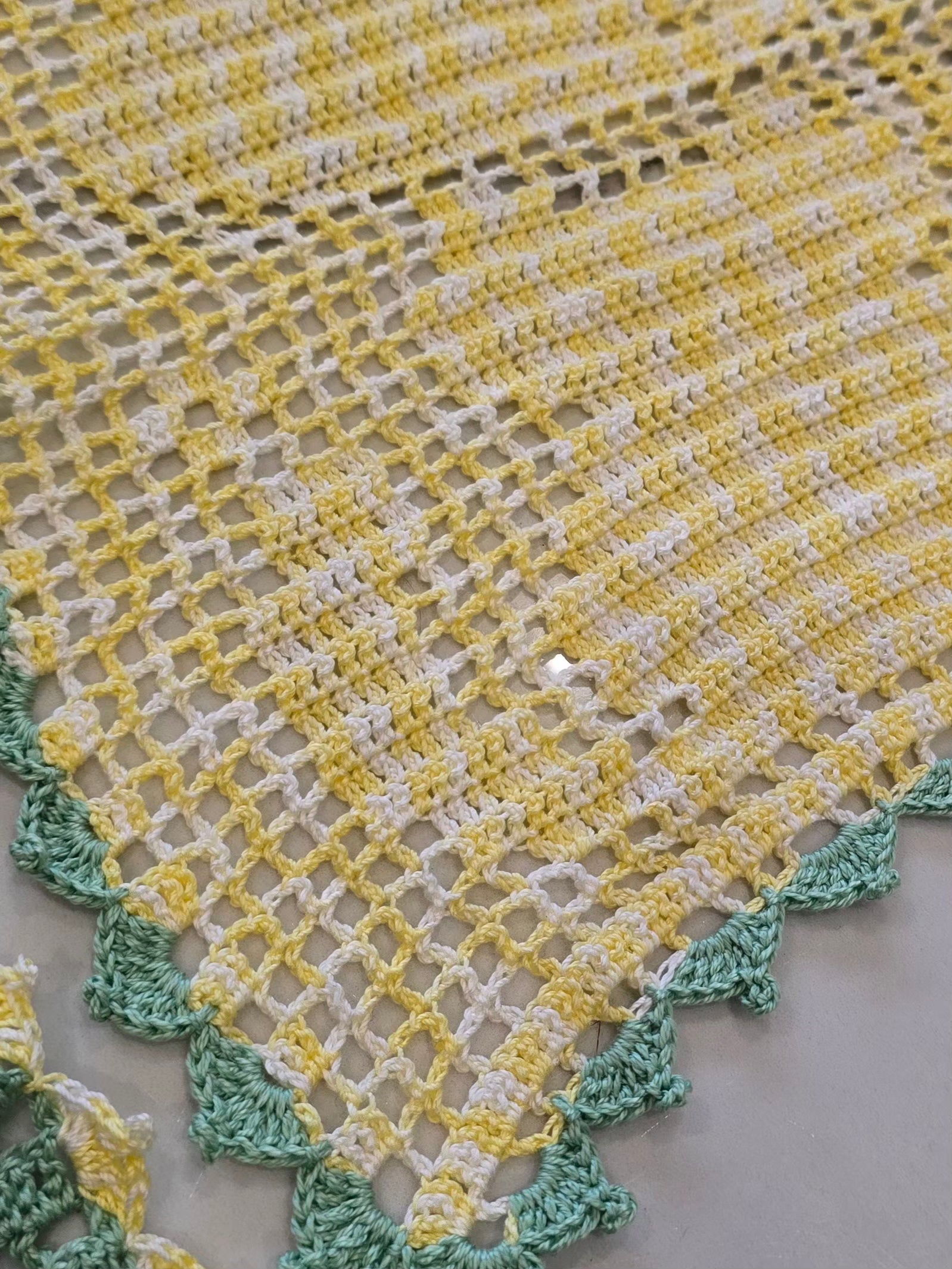 lot de napperons artisanaux en crochet