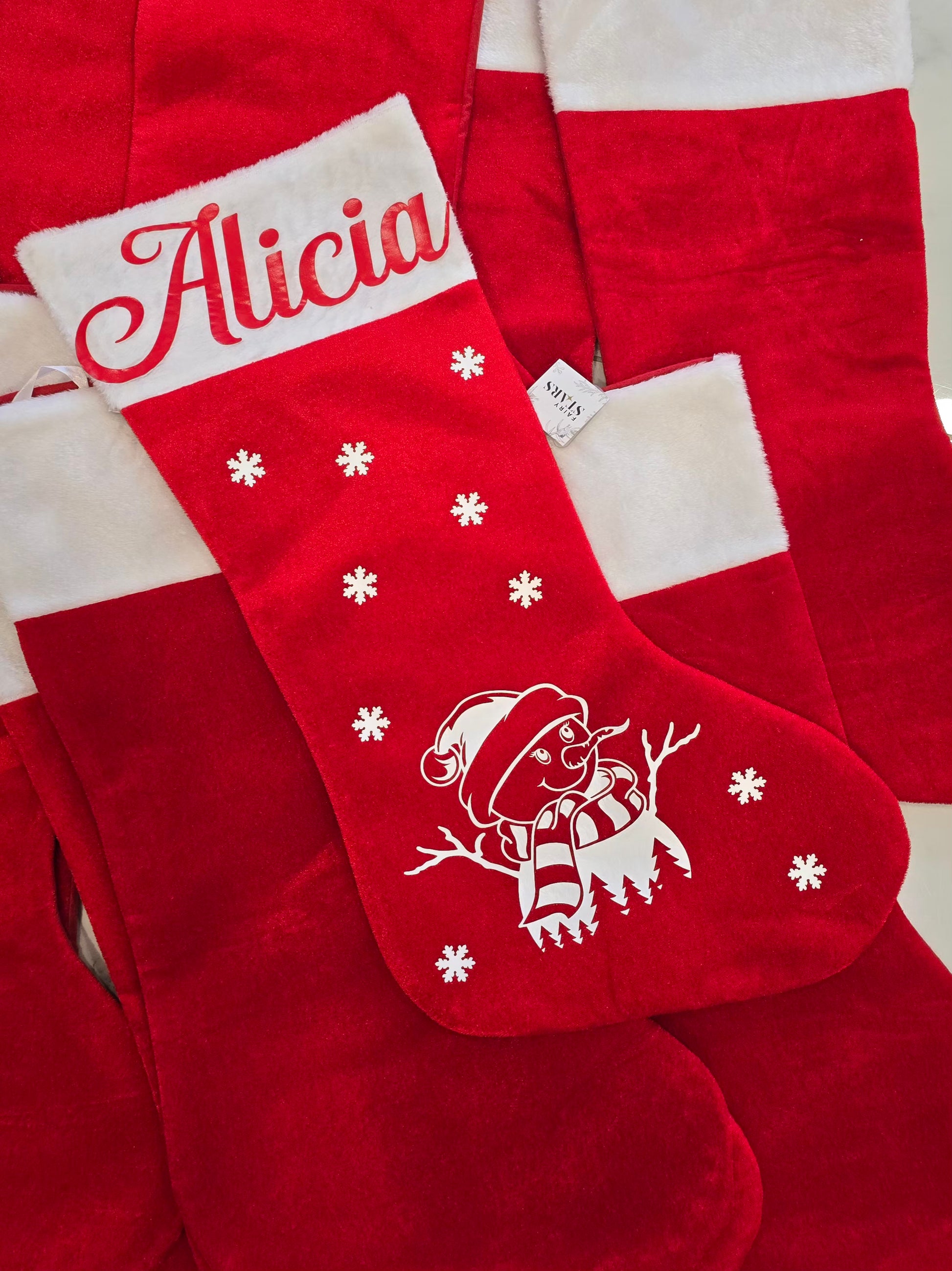 Personnalise ta chaussette de Noël 