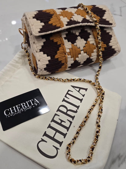 Pochon CHERITA inclus avec le sac fait main