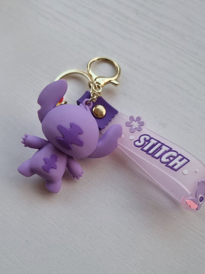 Porte-clé Stitch Purple
