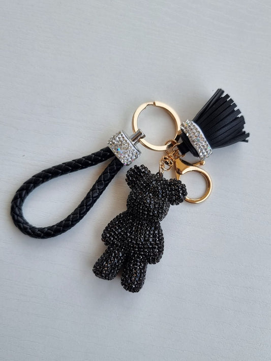 Porte-clé Ourson bling