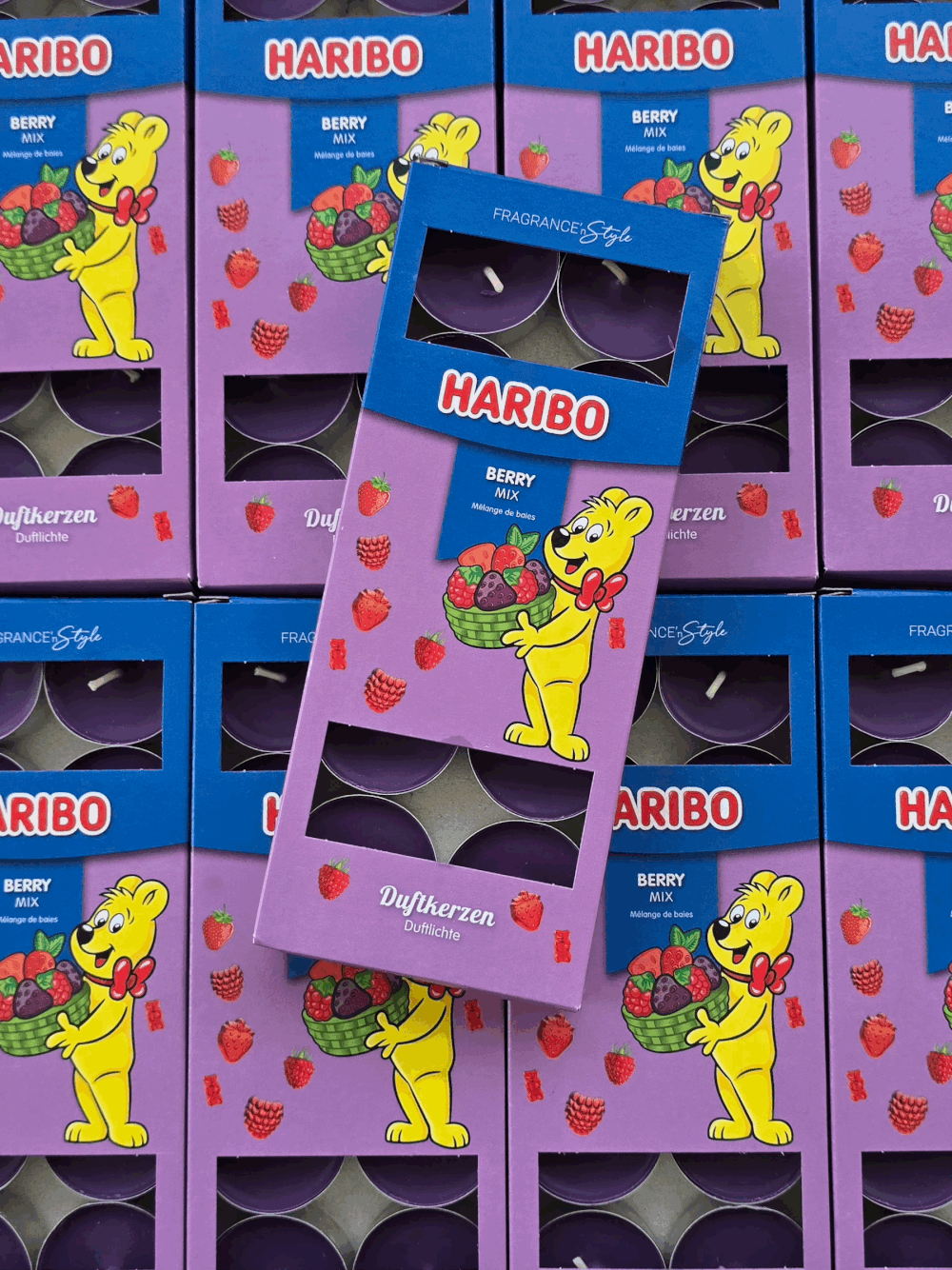 Bougies parfumées HARIBO - Berry Mix