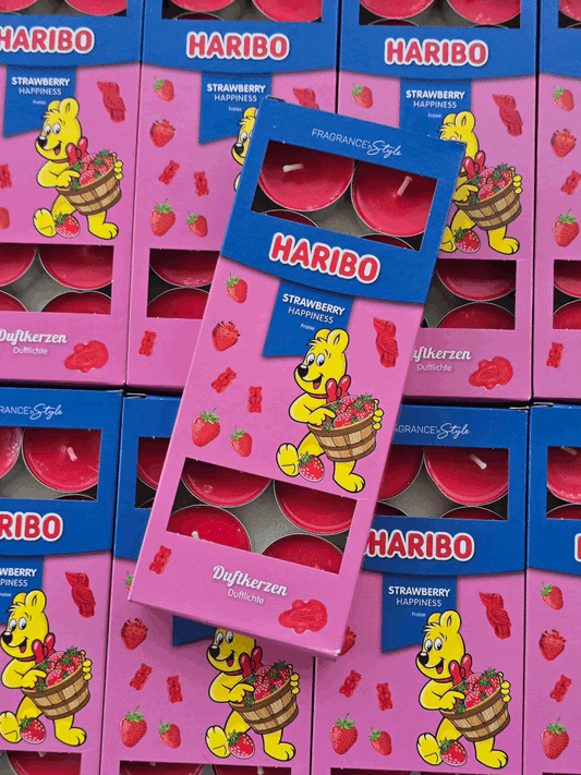 Bougies parfumées HARIBO - Strawberry Happiness