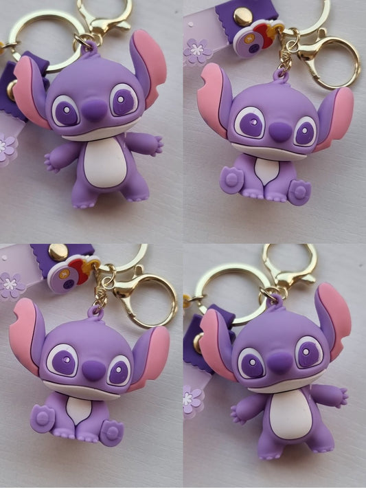 Porte-clé Stitch Purple