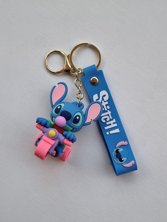 Porte-clé Stitch Bike