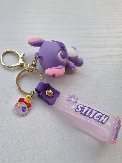 Porte-clé Stitch Purple
