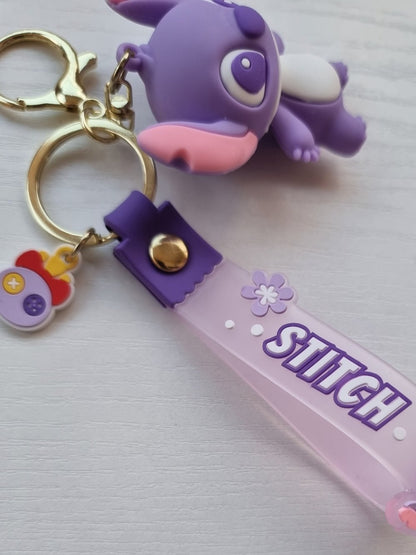 Porte-clé Stitch Purple