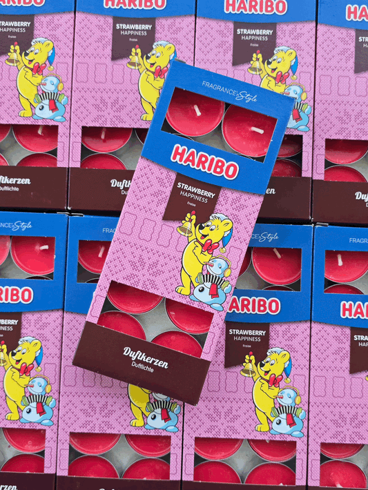 Bougies parfumées HARIBO - Strawberry Happiness