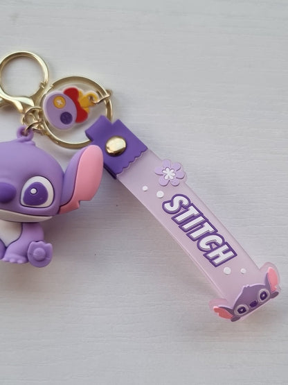 Porte-clé Stitch Purple
