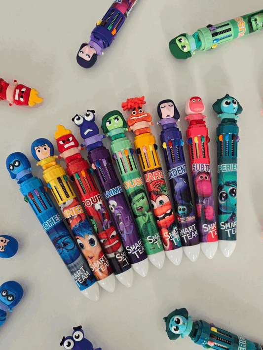 Stylo-bille 10 couleurs Vice-Versa