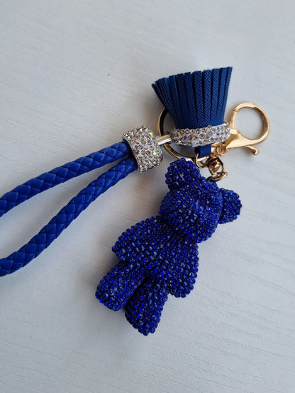 Porte-clé Ourson bling