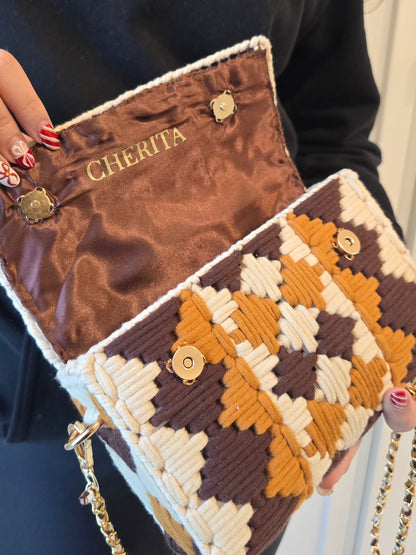 Sac CHERITA livré avec son pochon de protection