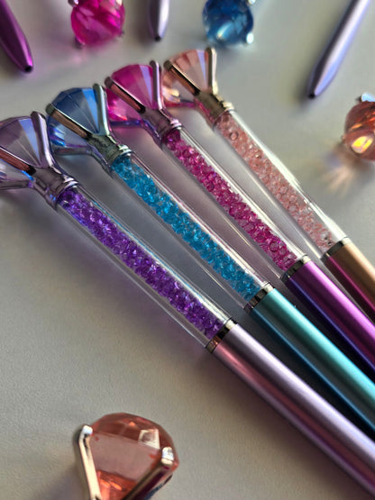 lot de stylos diamant colorés fantaisie