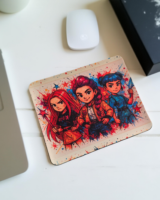 tapis  souris unique k-pop hunters